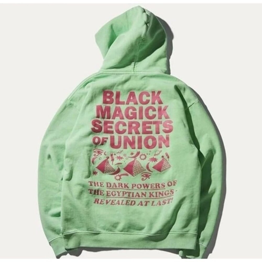 UNION LOS ANGELES BLACK MAGICK HOODIE SZ S